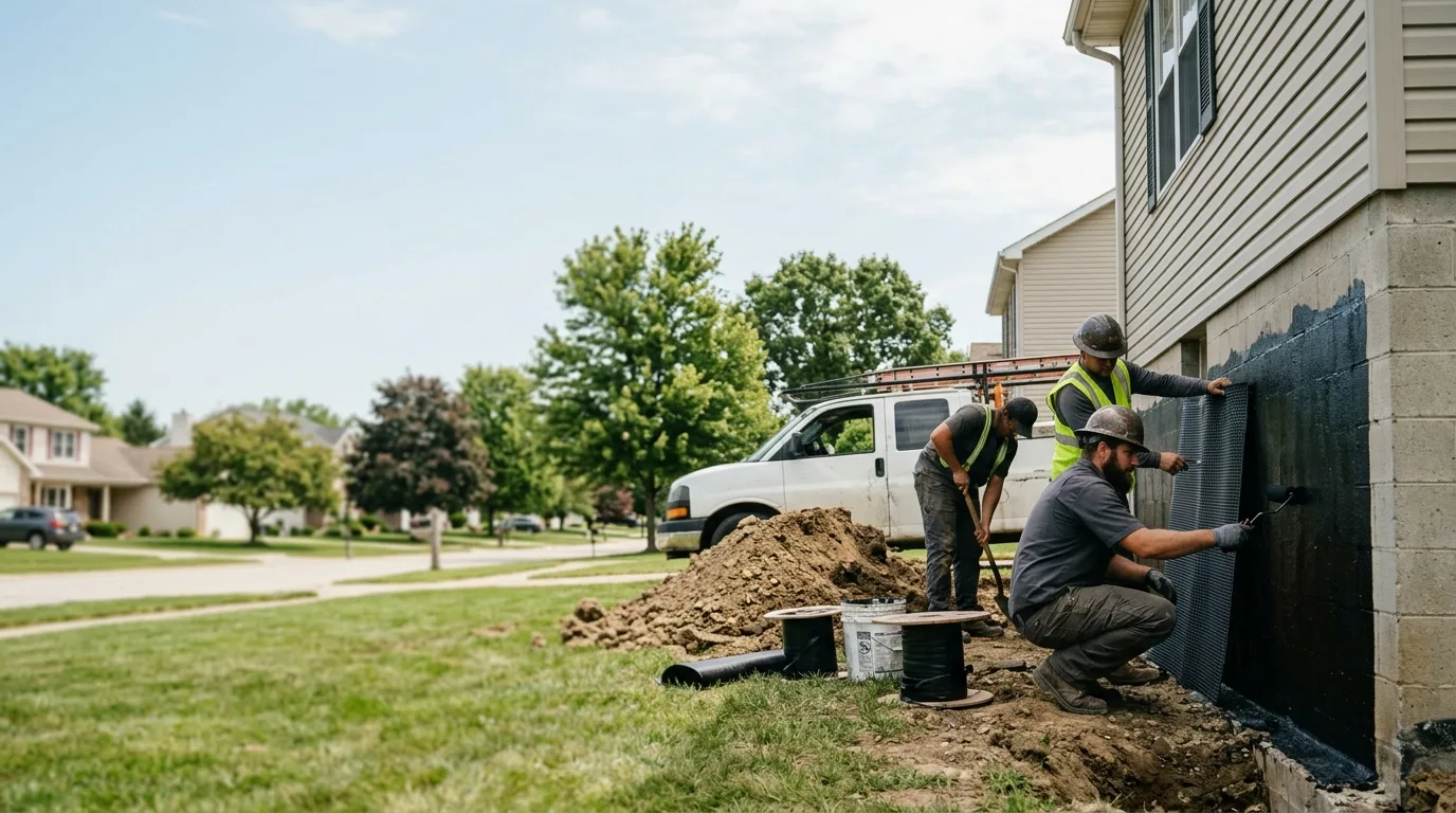Basement Waterproofing in Sandyville, OH near me